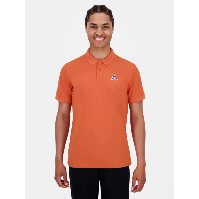 Polo en jersey essential n1 orange homme - Le Coq Sportif