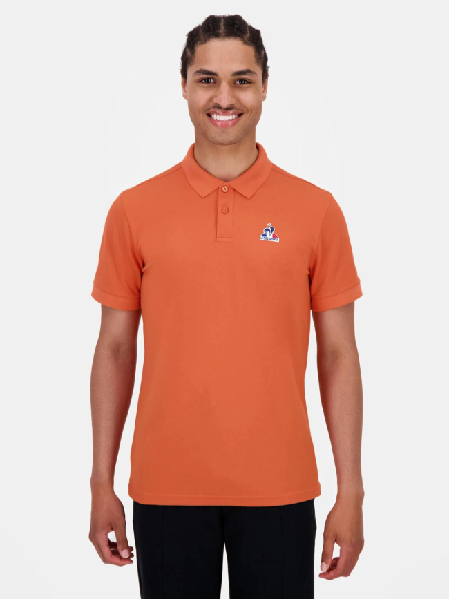 Polo en jersey essential n1 orange homme - Le Coq Sportif