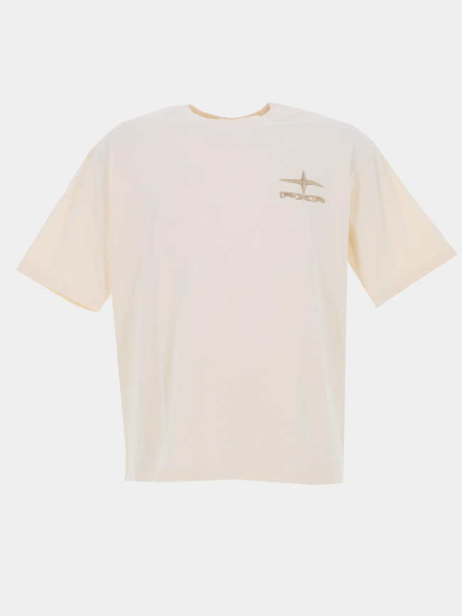 T-shirt polaris brodé beige homme - Project X Paris