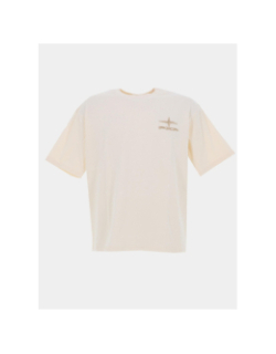 T-shirt polaris brodé beige homme - Project X Paris
