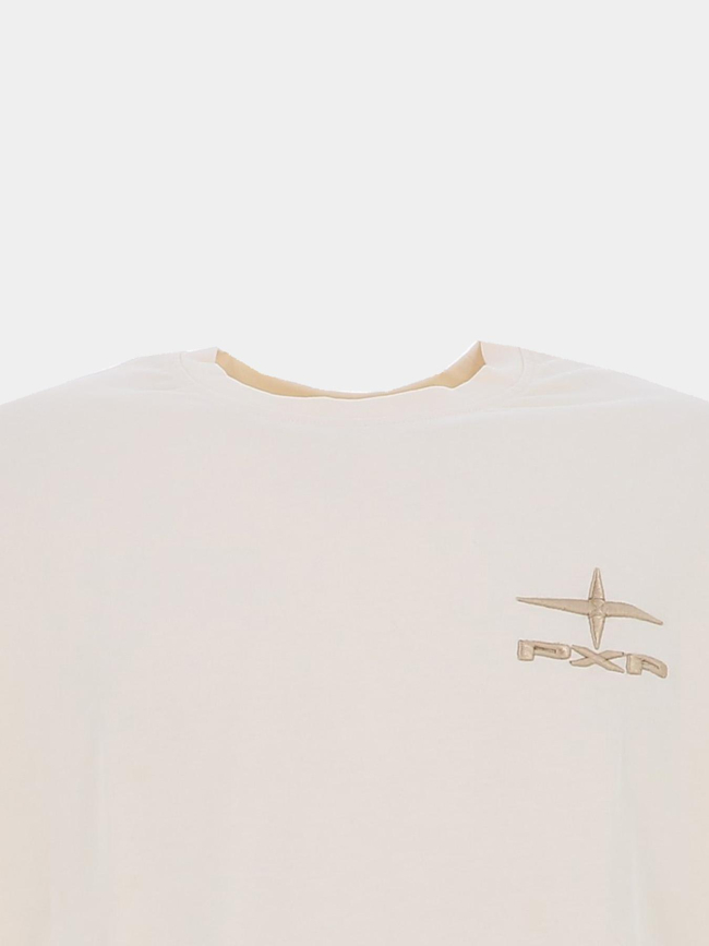T-shirt polaris brodé beige homme - Project X Paris