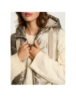 Doudoune sans manche gsoliam doré femme - Morgan