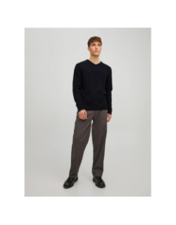 Pull fin jjebasic noir homme - Jack & Jones