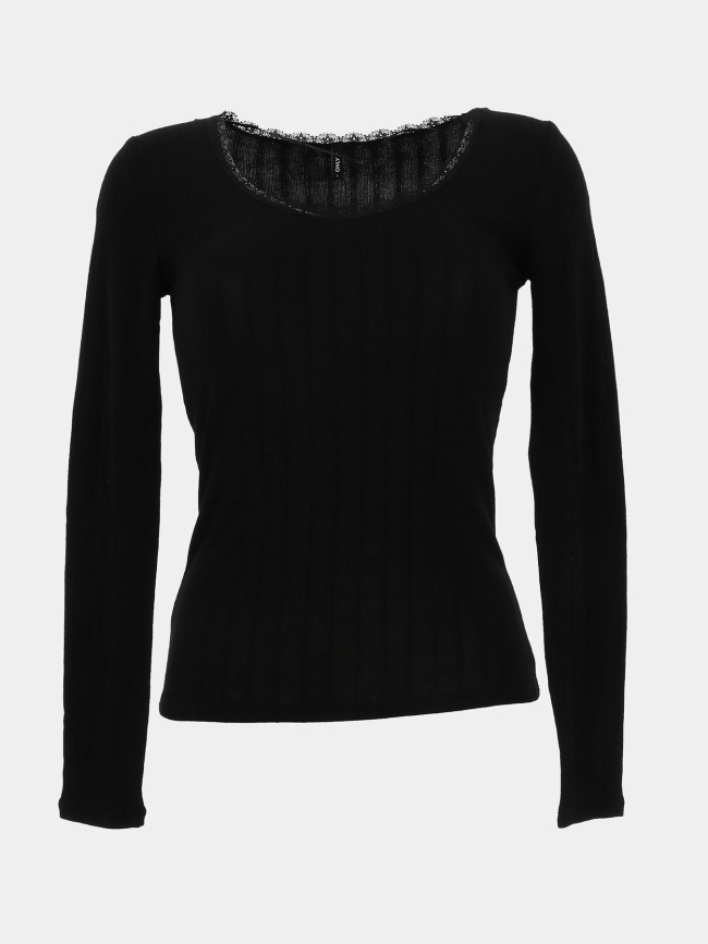 Top manches longues liara noir femme - Only