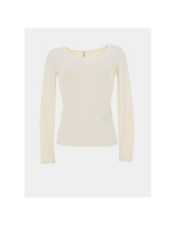 Top manches longues liara écru femme - Only