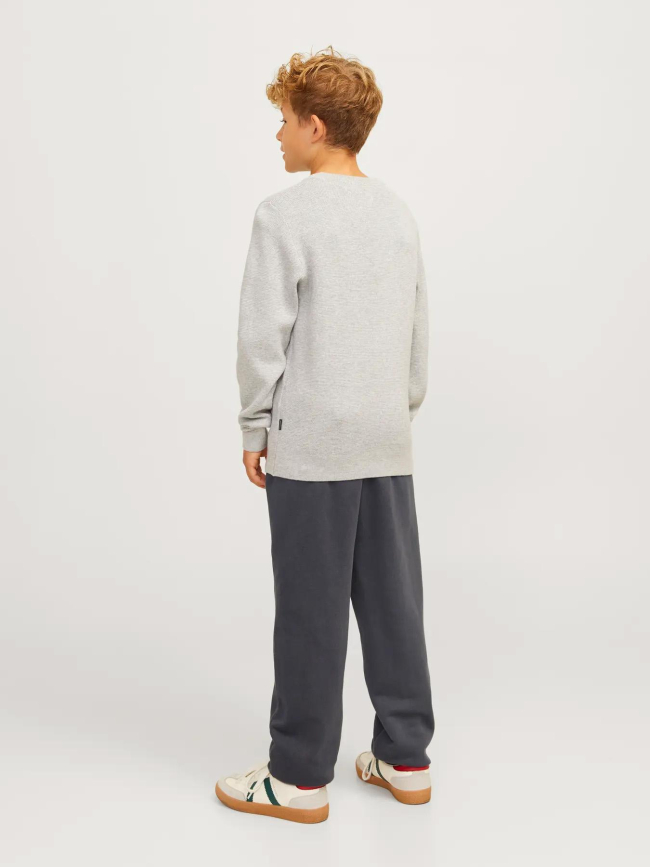 Pantalon jogging jpstkarl jjcharge anthracite garçon - Jack & Jones