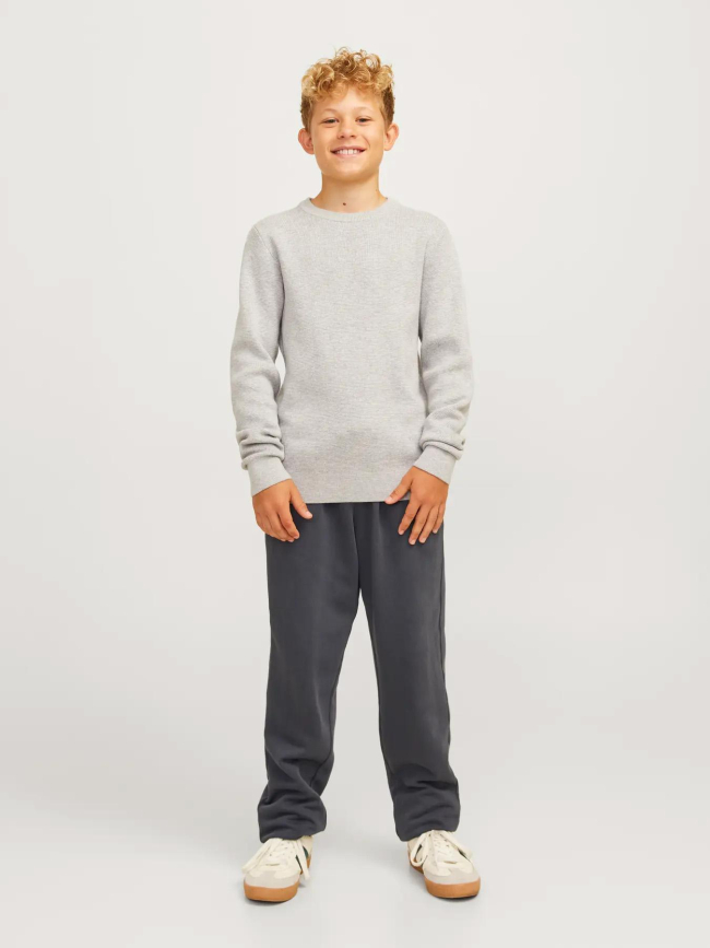 Pantalon jogging jpstkarl jjcharge anthracite garçon - Jack & Jones