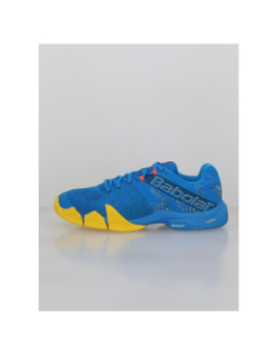 Chaussures de padel movea bleu jaune homme - Babolat