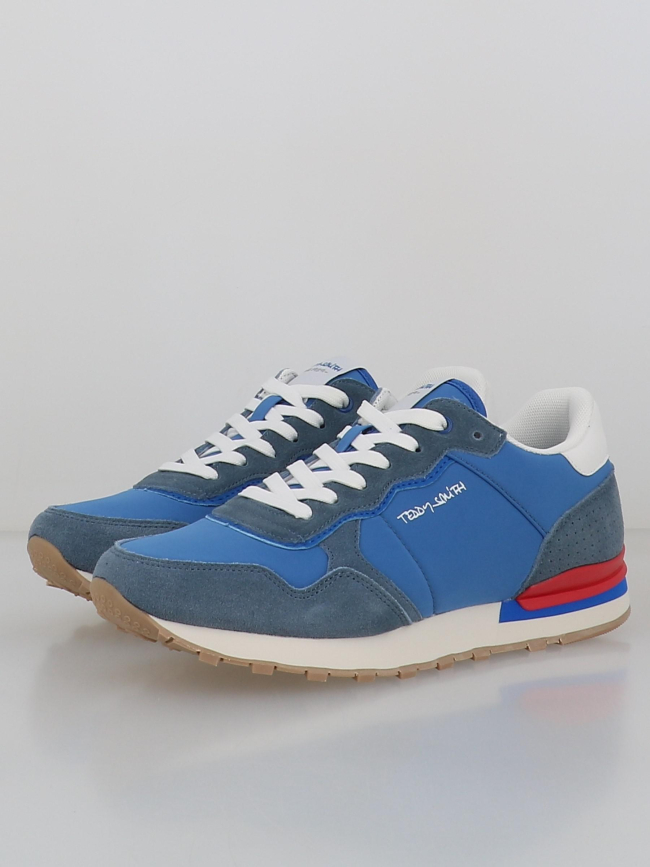 Baskets basse bleu et blanc homme - Teddy Smith