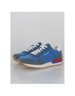 Baskets basse bleu et blanc homme - Teddy Smith