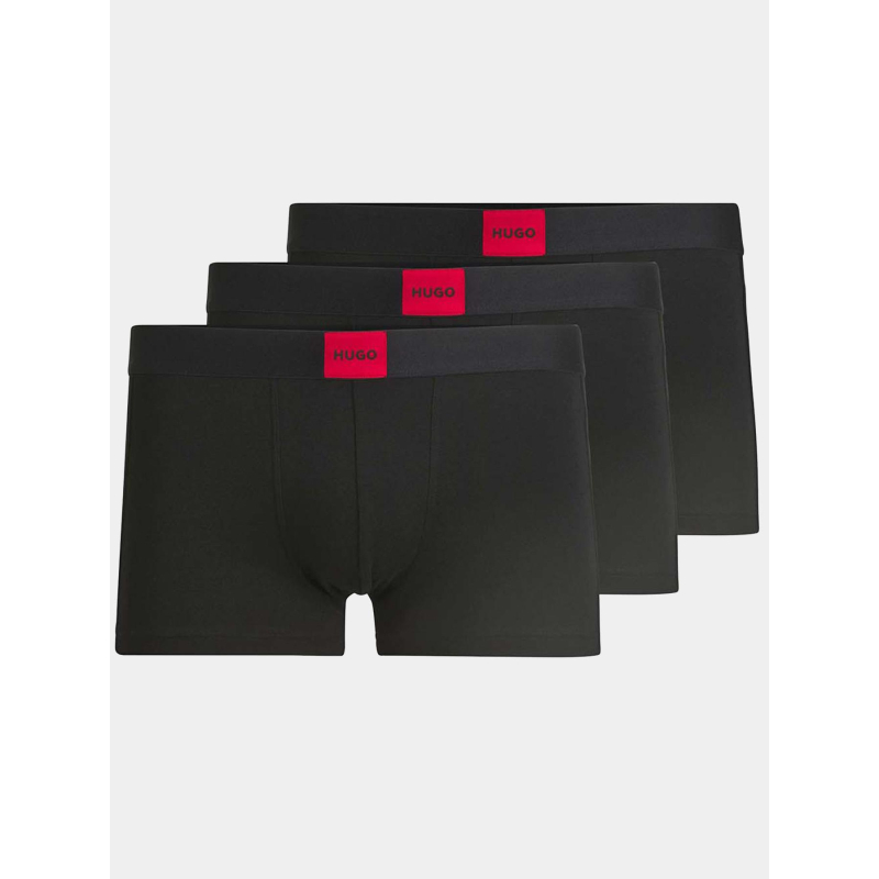 Pack de 3 boxers en coton galaxy noir homme - Hugo