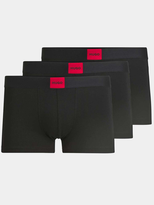 Pack de 3 boxers en coton galaxy noir homme - Hugo