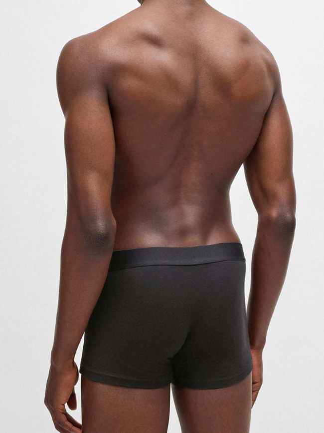 Pack de 3 boxers en coton galaxy noir homme - Hugo