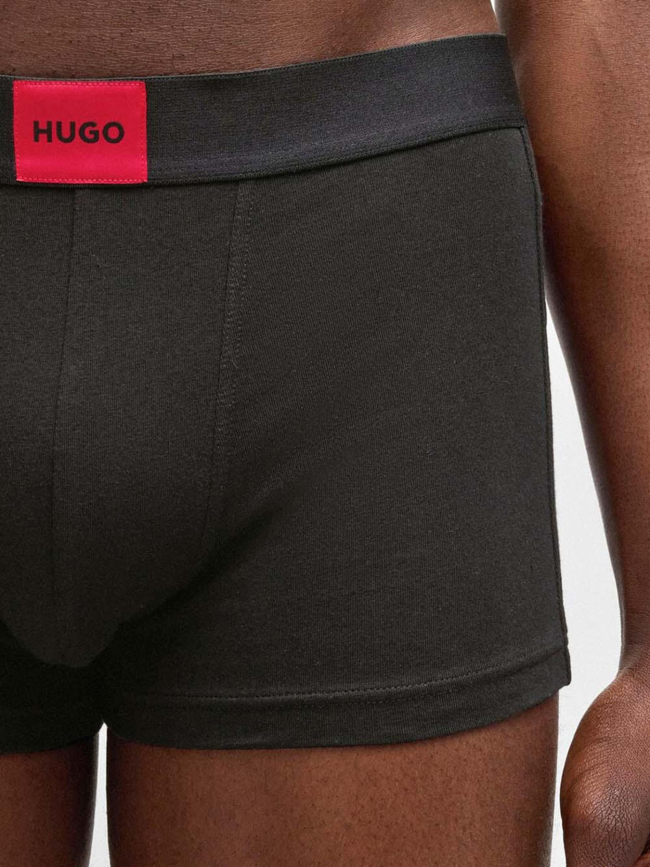 Pack de 3 boxers en coton galaxy noir homme - Hugo