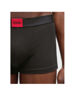 Pack de 3 boxers en coton galaxy noir homme - Hugo