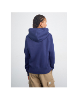 Sweat à capuche zippé phoenix fleece bleu marine femme - Nike