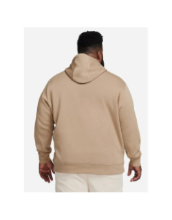 Sweat à capuche nsw club beige homme - Nike