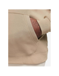 Sweat à capuche nsw club beige homme - Nike