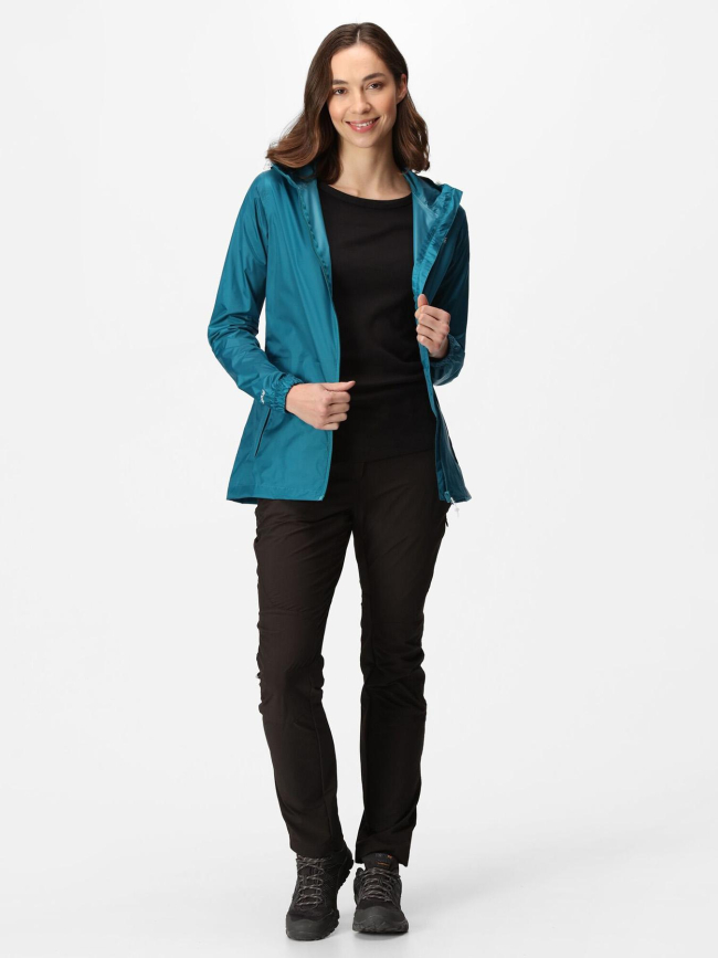 Veste technique imperméable pack it III bleu marine femme - Regatta