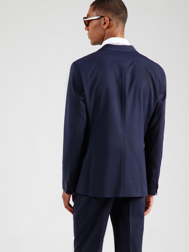 Veste de costume regular fit bleu marine homme - Hugo