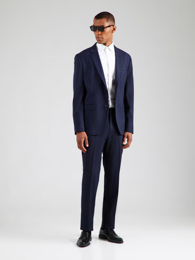 Veste de costume regular fit bleu marine homme - Hugo