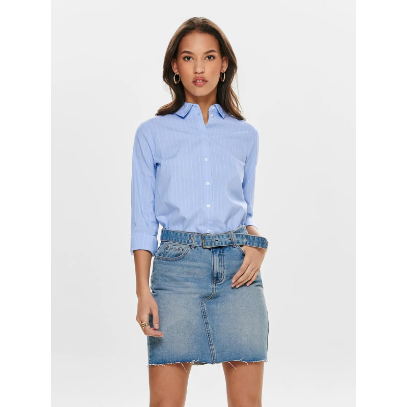 Chemise rayée mio bleu femme - Jdy