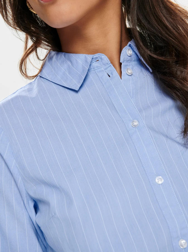 Chemise rayée mio bleu femme - Jdy