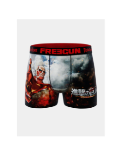 Boxer en microfibre aot titan colossal noir homme - Freegun