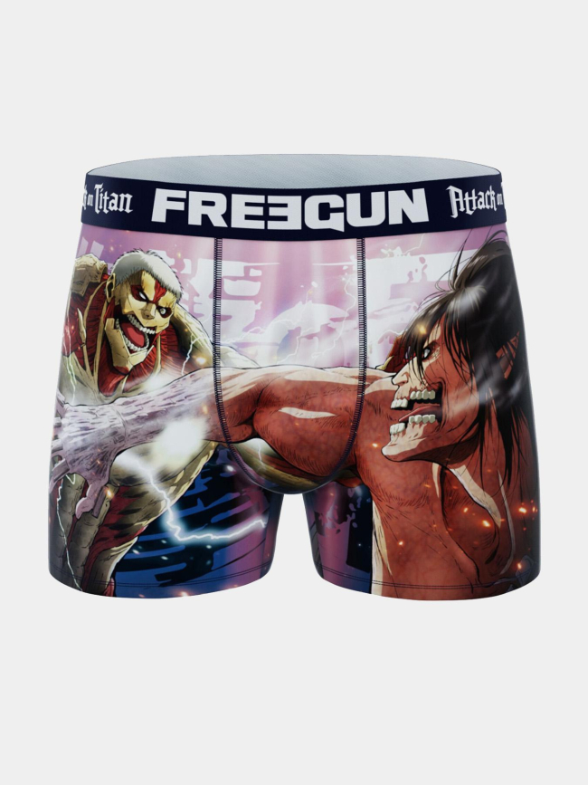 Boxer en microfibre aot eren vs reiner violet homme - Freegun