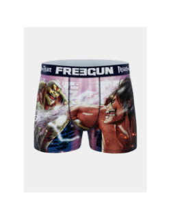 Boxer en microfibre aot eren vs reiner violet homme - Freegun