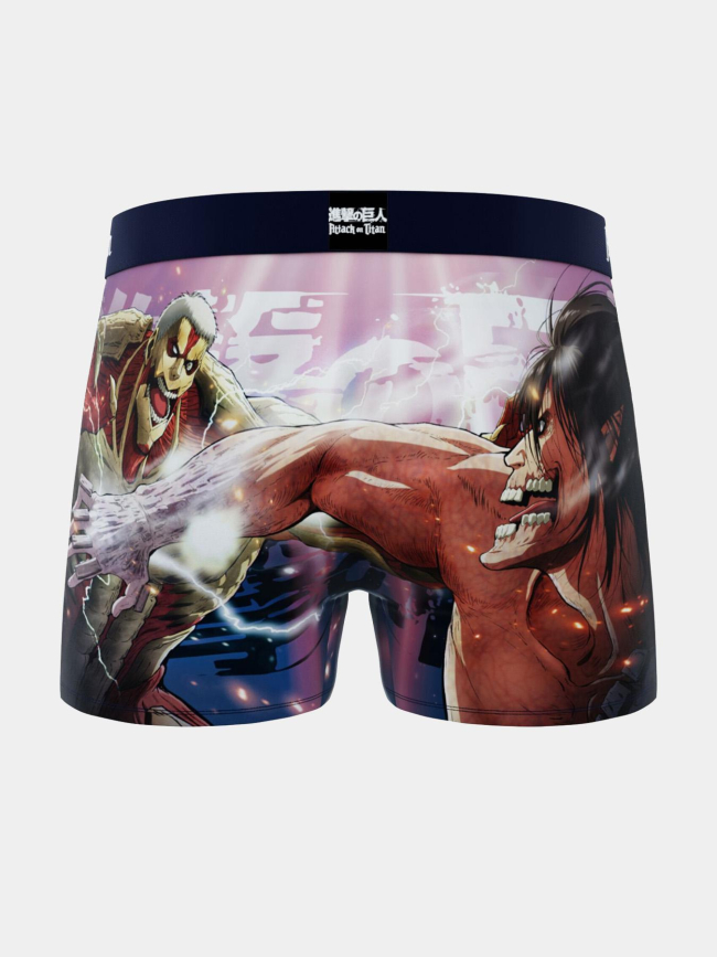 Boxer en microfibre aot eren vs reiner violet homme - Freegun