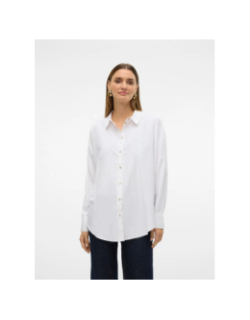 Chemise oversize nora blanc femme - Vero Moda