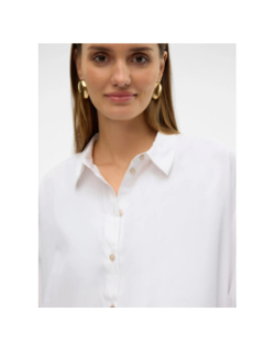 Chemise oversize nora blanc femme - Vero Moda