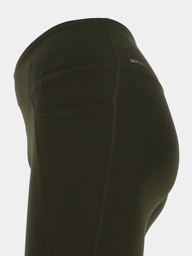 Legging de sport taille haute tad essential kaki femme - Puma