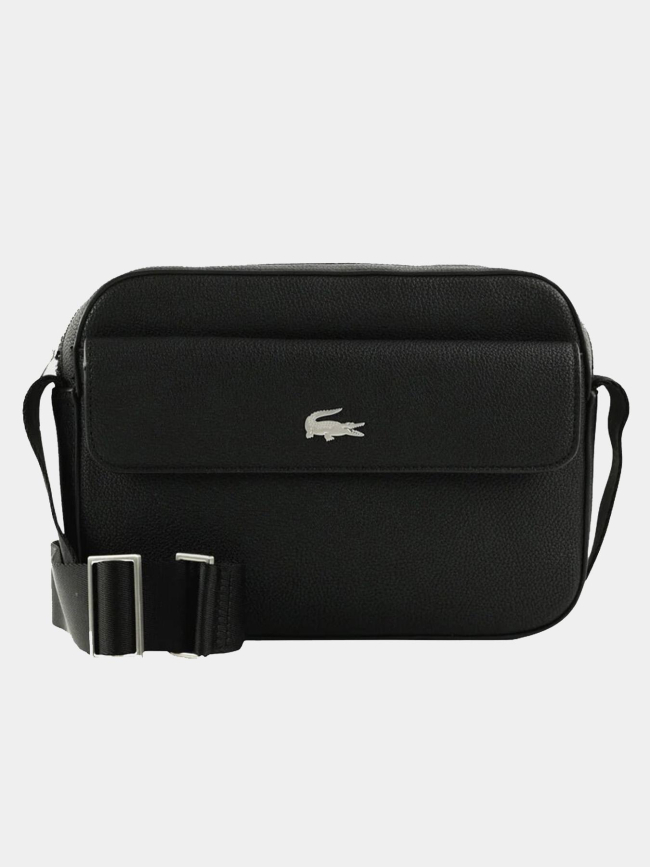Sac bandoulière reporter noir homme - Lacoste