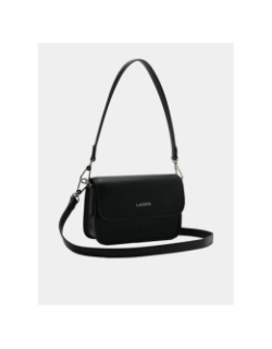 Sac bandoulière crossover noir femme - Lacoste