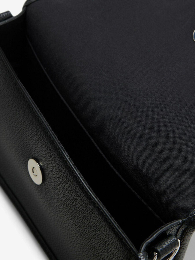 Sac bandoulière crossover noir femme - Lacoste