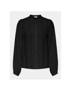 Chemisier rayé argenté lucy noir femme - Only