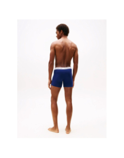 Pack de 3 boxers en coton bleu et vert homme - Tommy Hilfiger