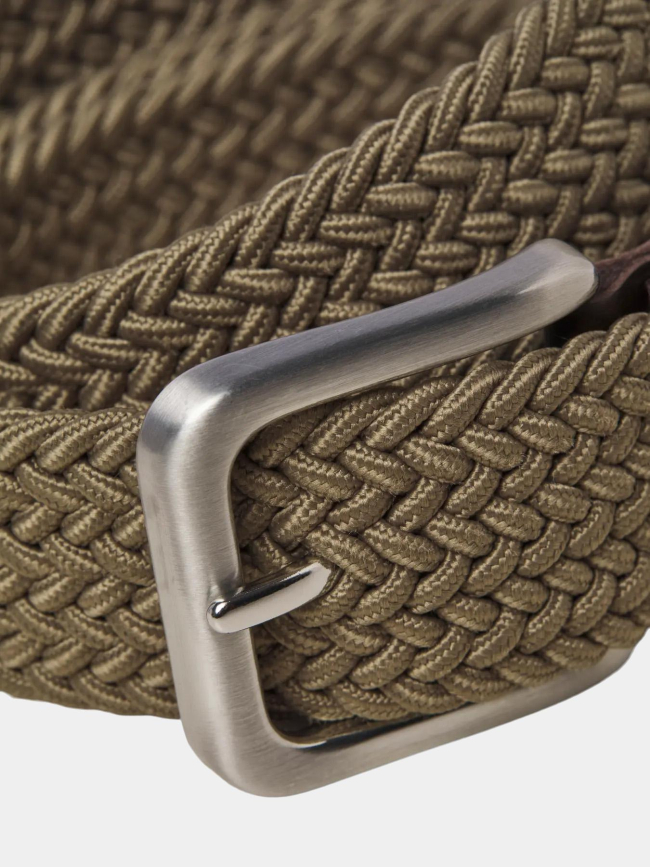 Ceinture tressée jacspring marron homme - Jack & Jones