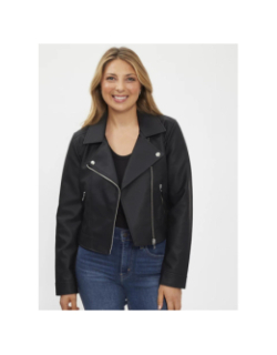 Veste perfecto simili cuir ditte biker noir femme - Only