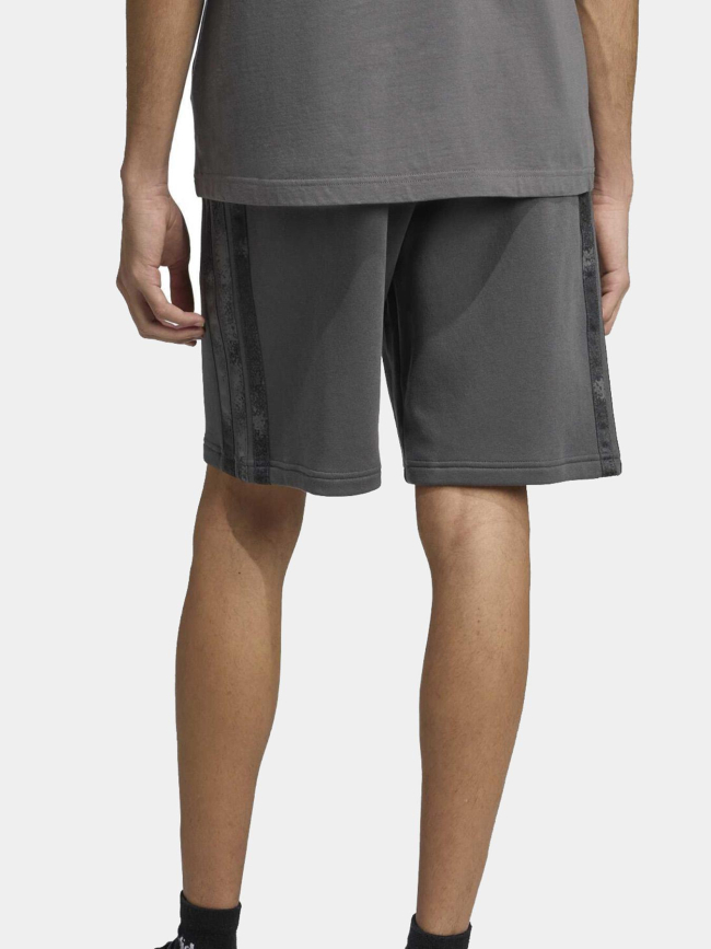 Short de sport molleton sea aop anthracite homme - Adidas