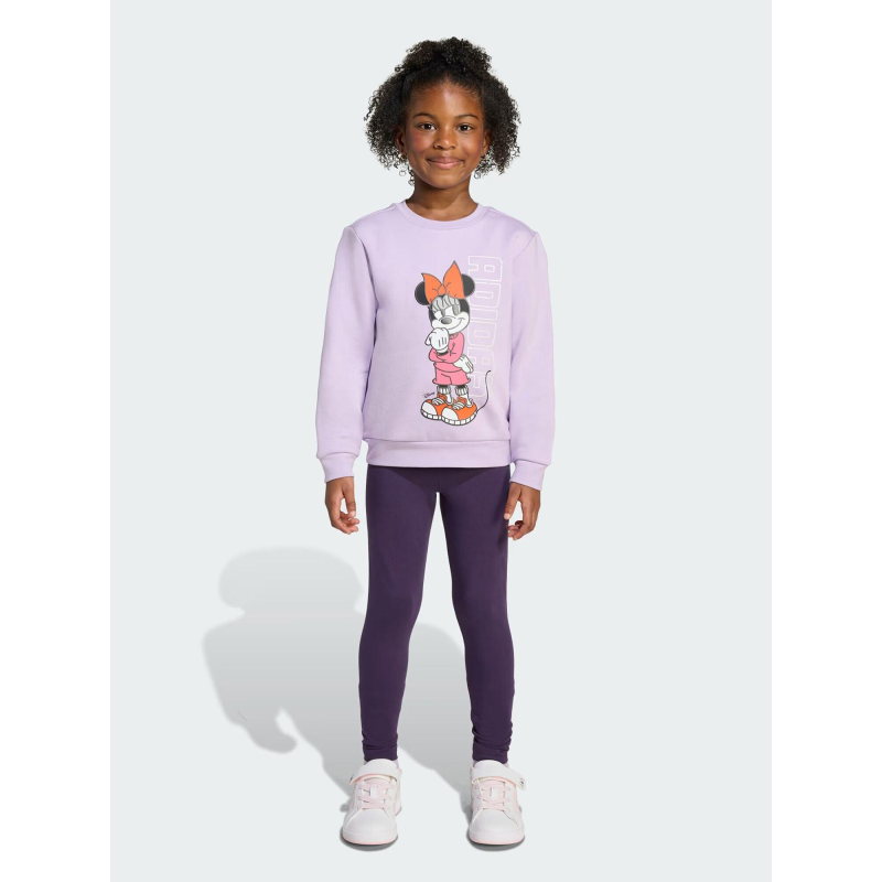 Ensemble de survêtement disney minnie violet bébé - Adidas