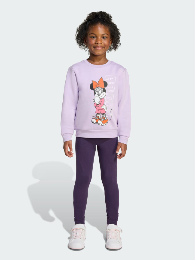 Ensemble de survêtement disney minnie violet bébé - Adidas