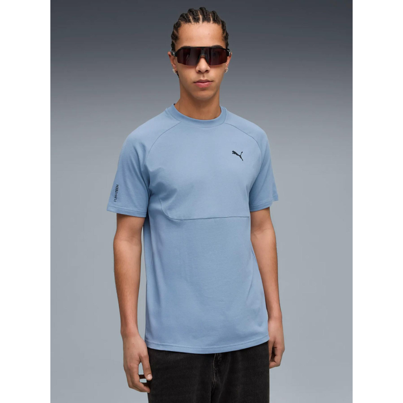 T-shirt à manches courtes pumatech bleu homme - Puma