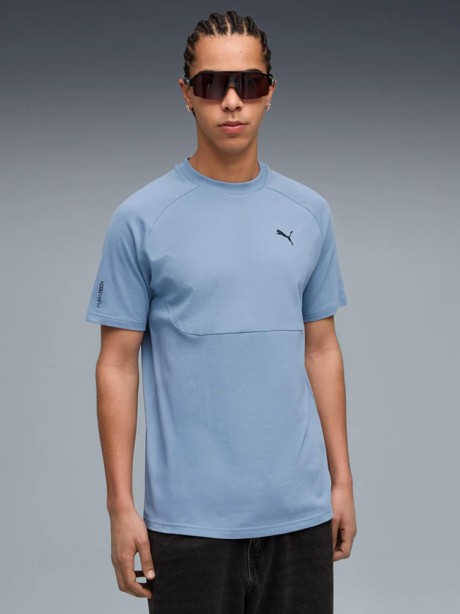 T-shirt à manches courtes pumatech bleu homme - Puma