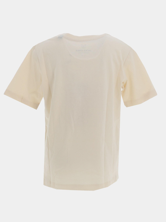 T-shirt à manches courtes jorinwood beige garçon - Jack & Jones