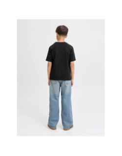 T-shirt à manches courtes jorinwood noir garçon - Jack & Jones