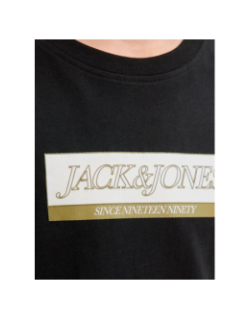 T-shirt à manches courtes jorinwood noir garçon - Jack & Jones