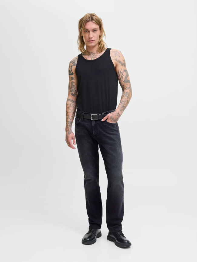 Jean jjiclark jjoriginal 394 regular noir homme - Jack & Jones